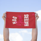 Hug Your Haters Red | Mix & Match Soft Fun-Flirty Lovers’ Towels
