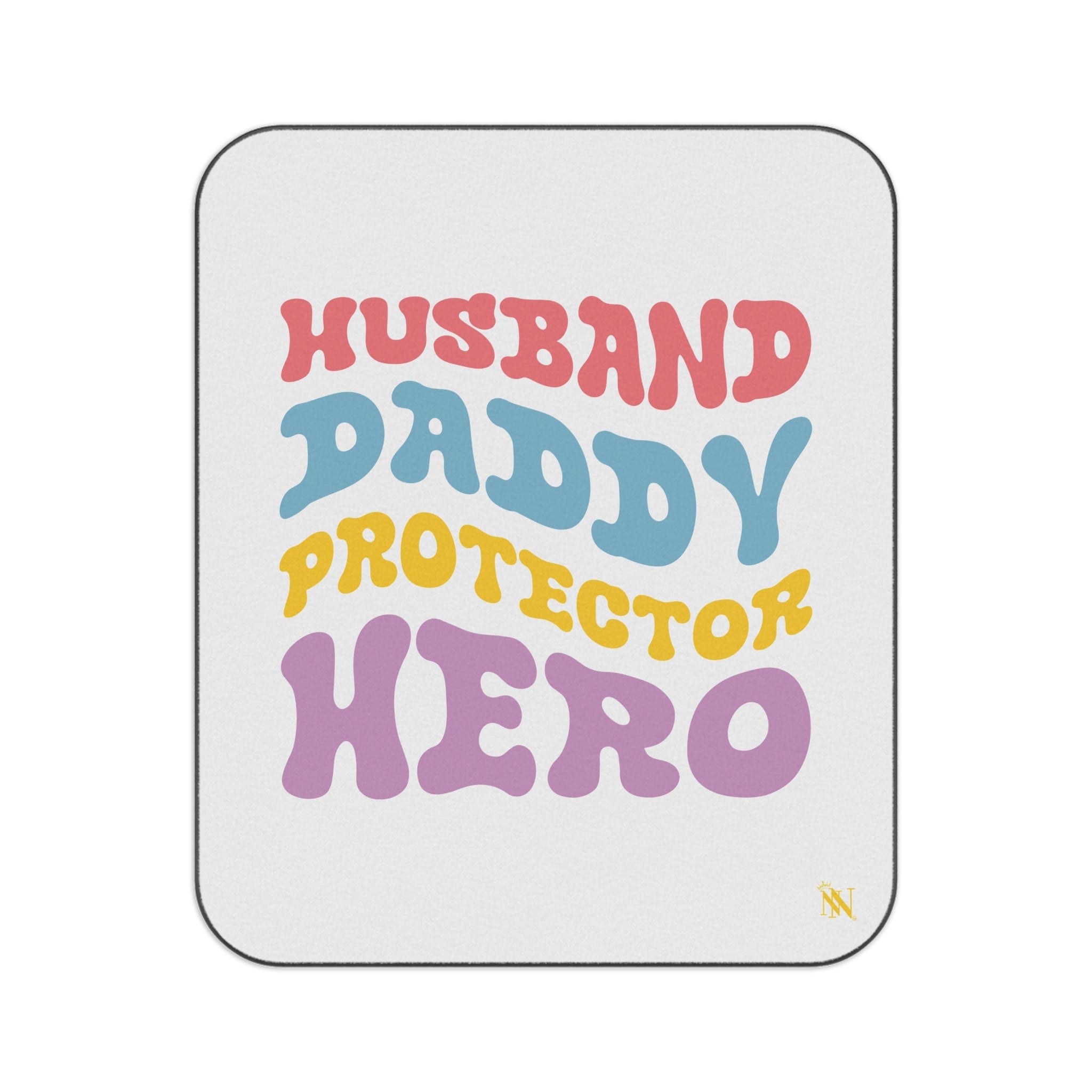 Husband Daddy Protector Hero | Mix Match Fun-Flirty Lovers’ Water-Resistant Blankets