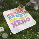 Husband Daddy Protector Hero | Mix Match Fun-Flirty Lovers’ Water-Resistant Blankets