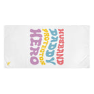 Husband Daddy Protector Hero | Mix & Match XL Fun-Flirty Lovers’ Towels