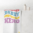 Husband Daddy Protector Hero | Mix & Match XL Fun-Flirty Lovers’ Towels