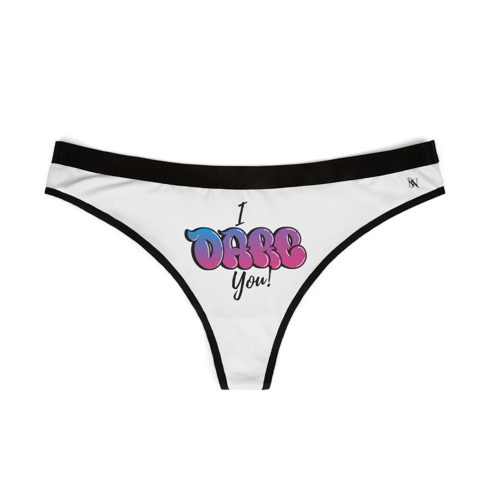 I Dare You! | Mix & Match Women’s Fun-Flirty Lovers’ Thongs
