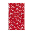 I Do I Do! Pattern Red | Mix & Match Original Fun-Flirty Lovers’ Towels