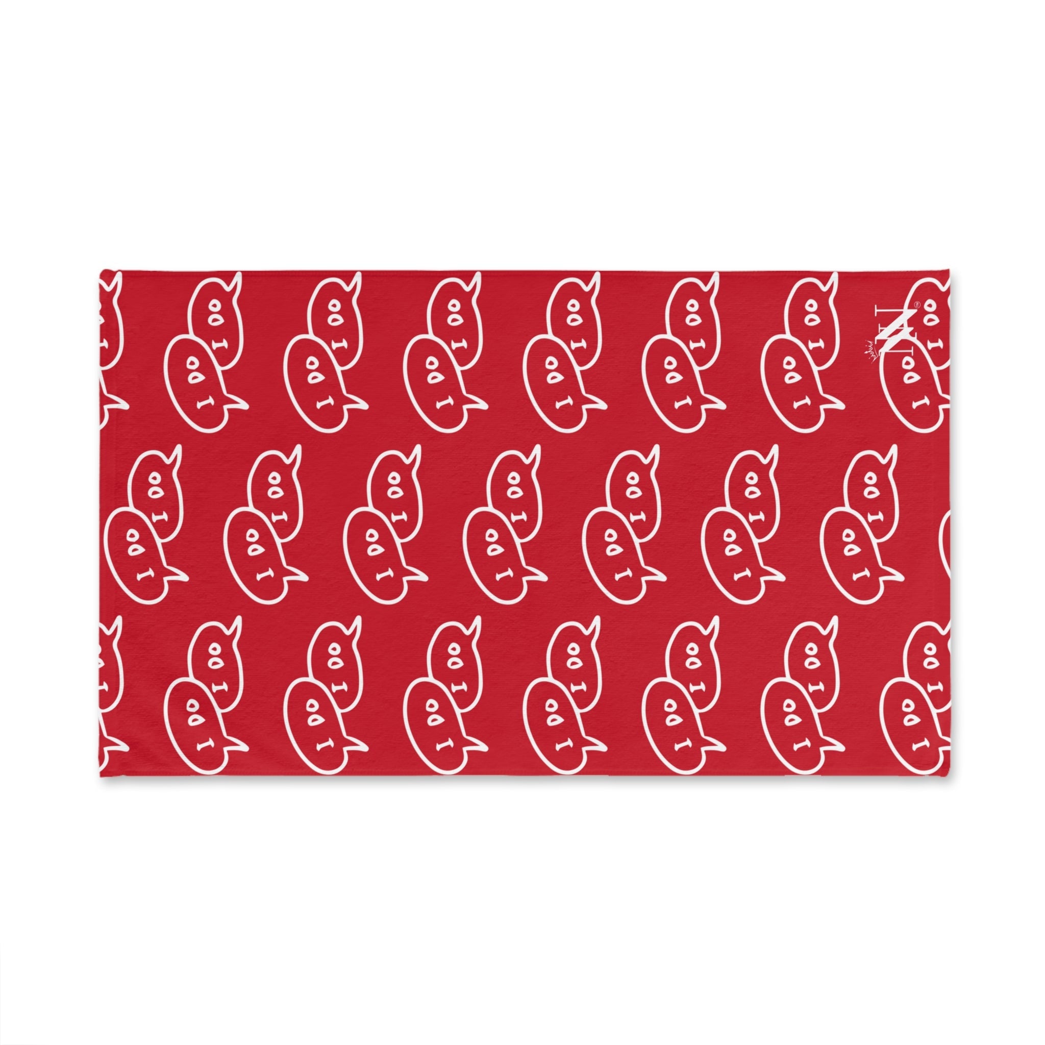 I Do I Do! Pattern Red | Mix & Match Original Fun-Flirty Lovers’ Towels