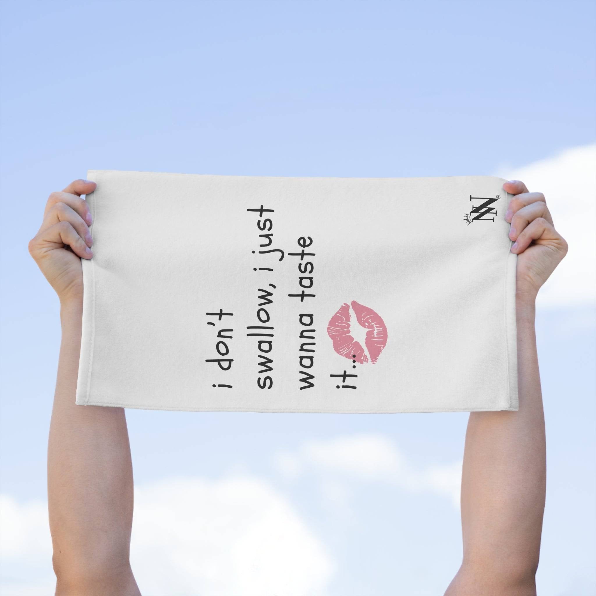 I Don’t Swallow | Mix & Match Soft Fun-Flirty Lovers’ Towels