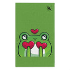 I Froggin’ Love You! Light Green | Mix & Match Soft Fun-Flirty Lovers’ Towels