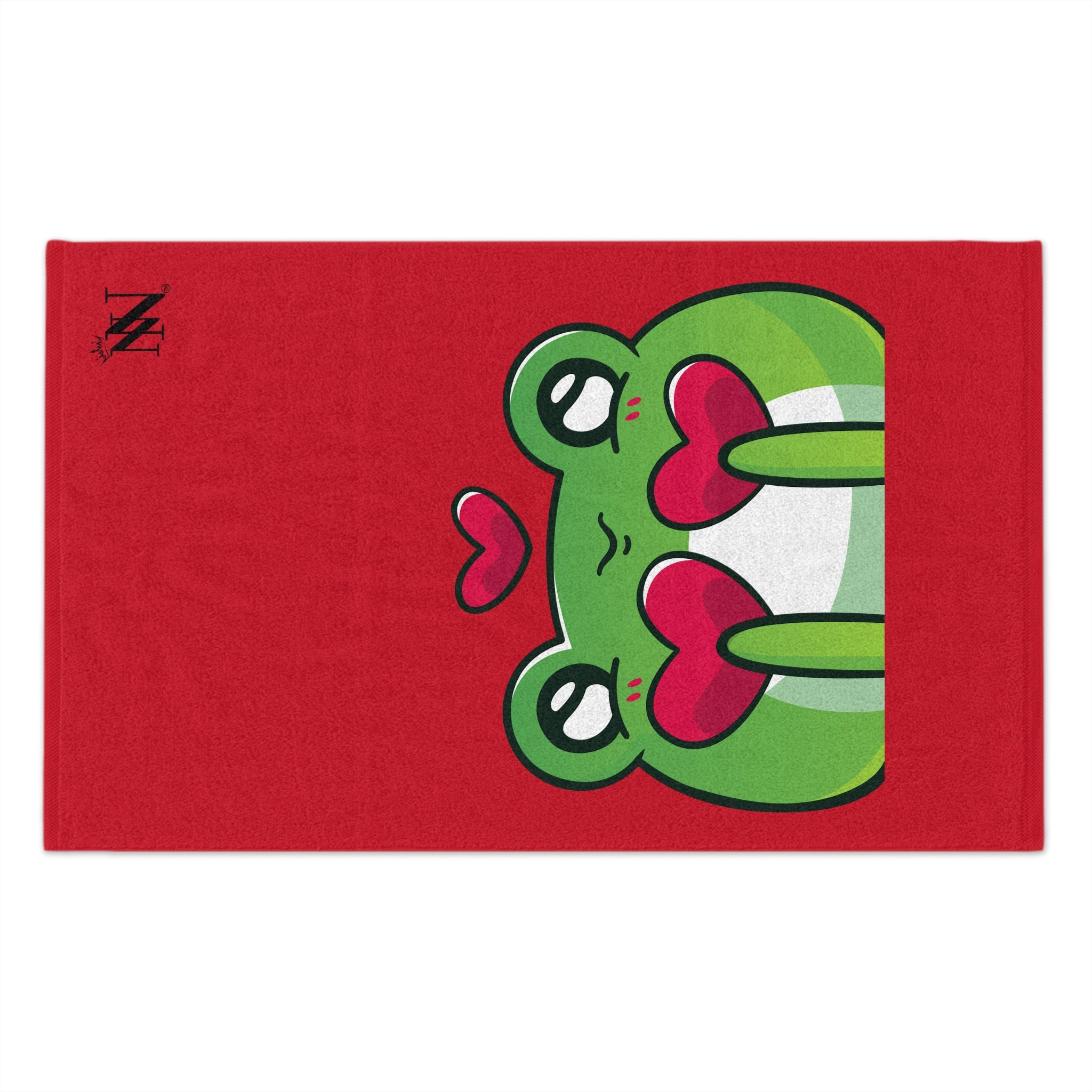 I Froggin’ Love You! Red | Mix & Match Soft Fun-Flirty Lovers’ Towels