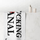 I Fucking Love Anal | Mix & Match XL Fun-Flirty Lovers’ Towels
