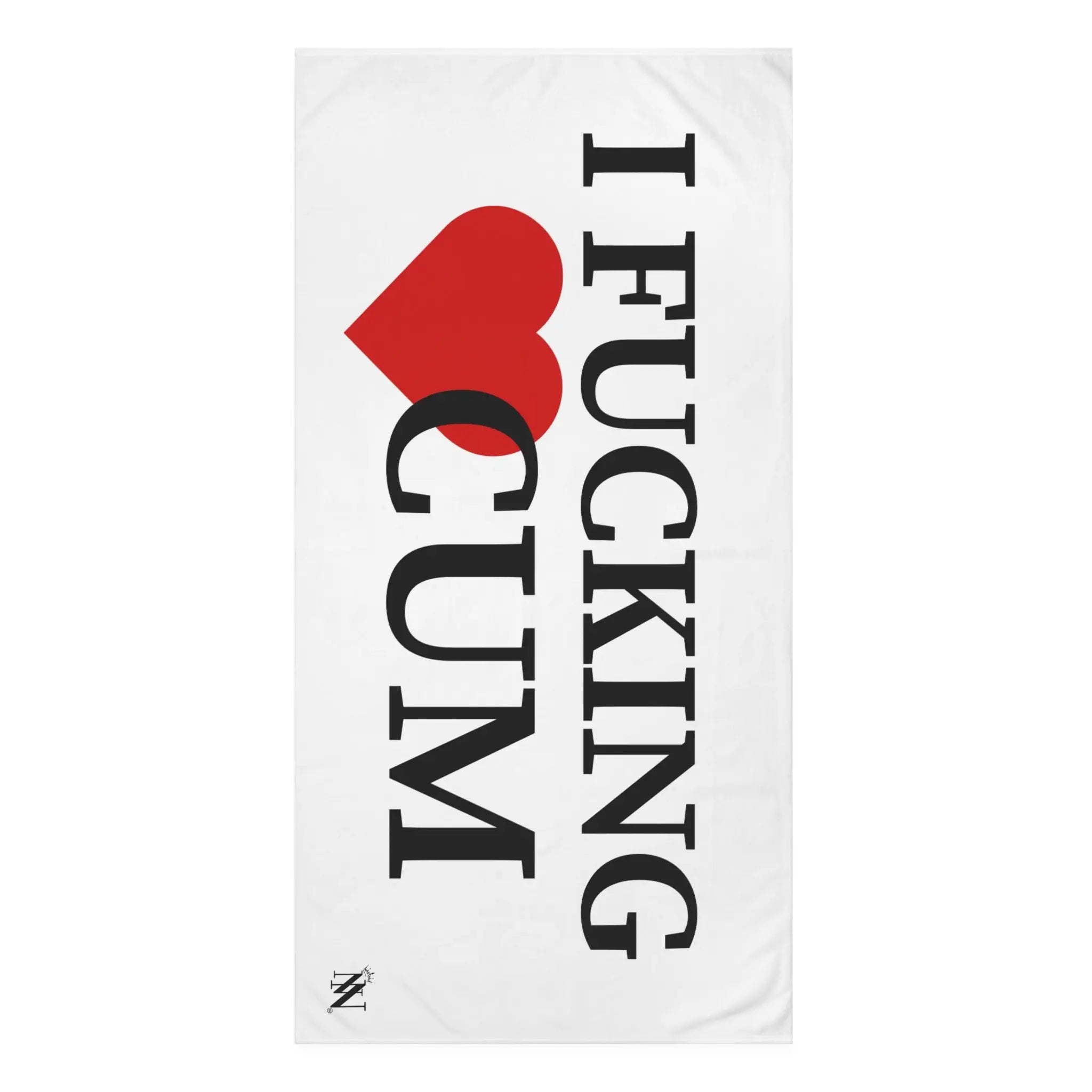 I Fucking Love Cum | Mix & Match XL Fun-Flirty Lovers’ Towels