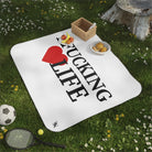 I Fucking Love Life | Mix Match Fun-Flirty Lovers’ Water-Resistant Blankets