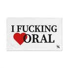 I Fucking Love Oral | Mix & Match Original Fun-Flirty Lovers’ Towels