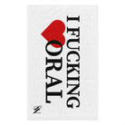 I Fucking Love Oral | Mix & Match Soft Fun-Flirty Lovers’ Towels
