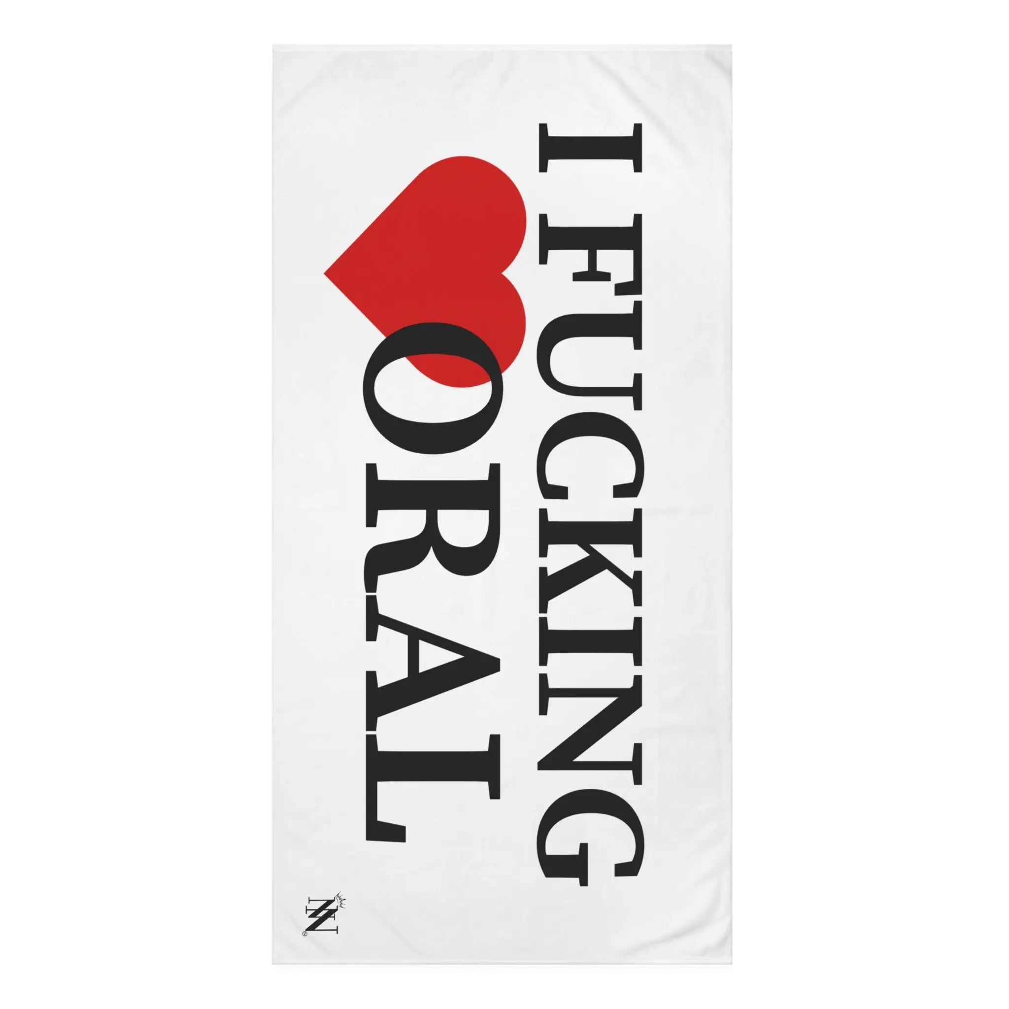 I Fucking Love Oral | Mix & Match XL Fun-Flirty Lovers’ Towels