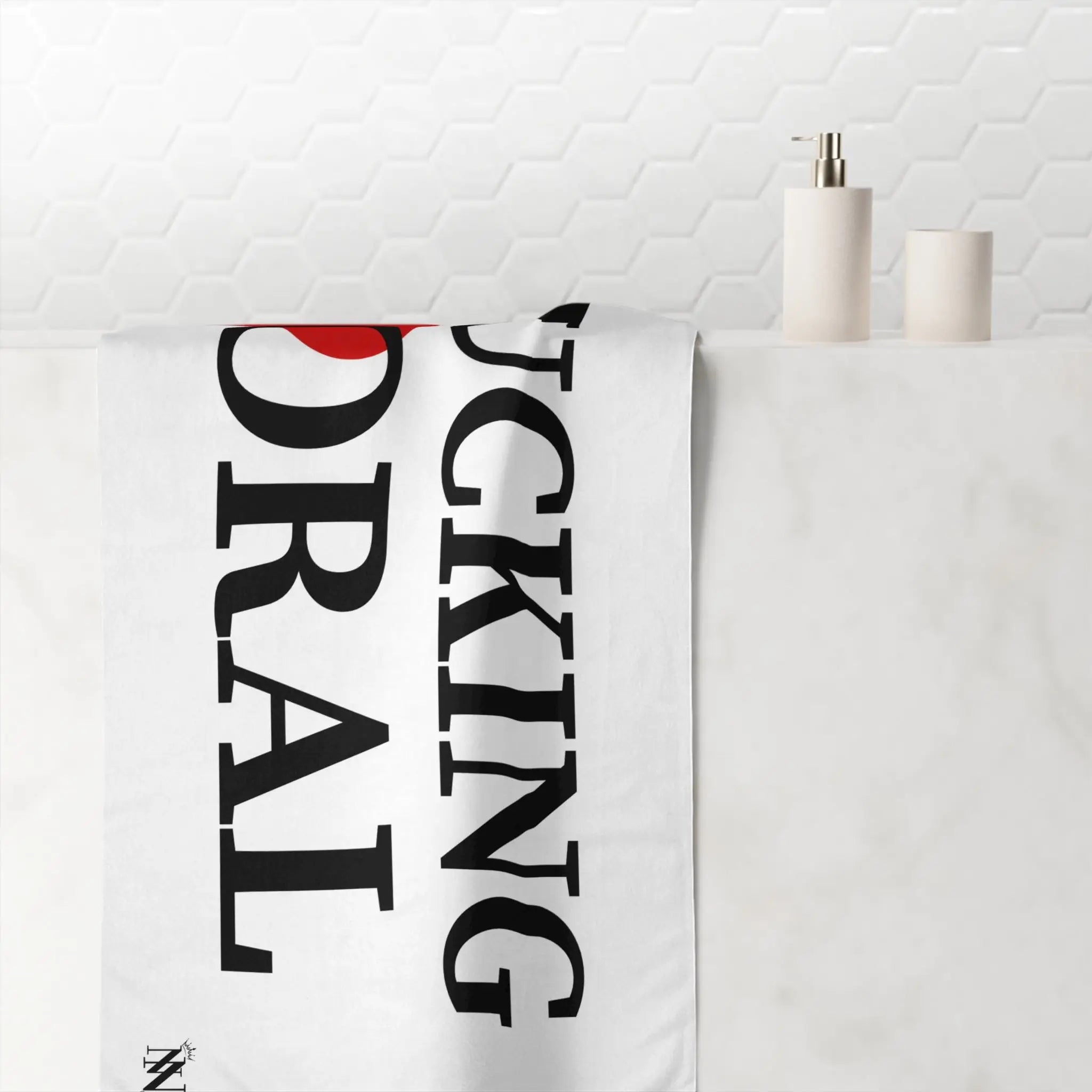 I Fucking Love Oral | Mix & Match XL Fun-Flirty Lovers’ Towels