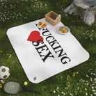 I Fucking Love Sex | Mix Match Fun-Flirty Lovers’ Water-Resistant Blankets