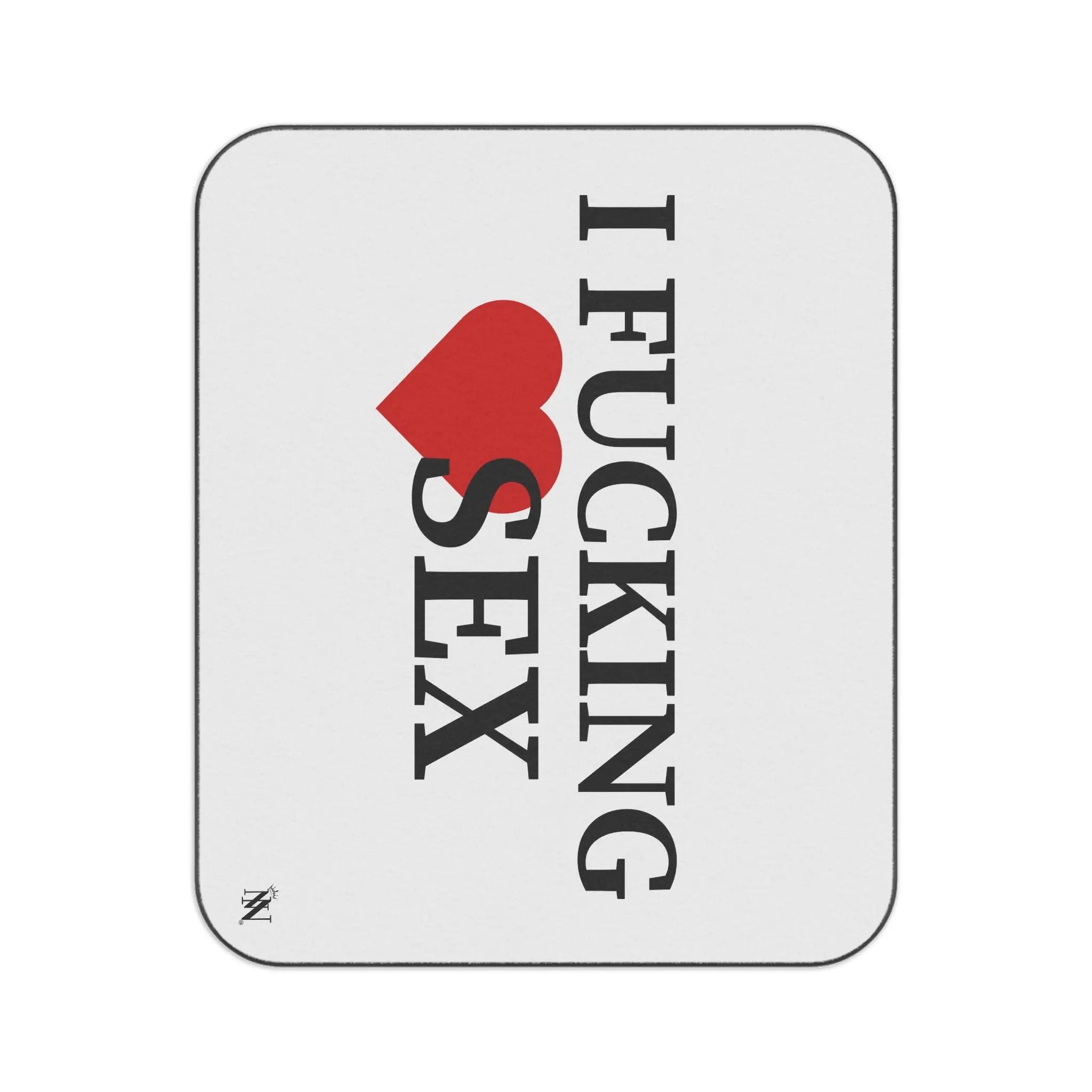 I Fucking Love Sex | Mix Match Fun-Flirty Lovers’ Water-Resistant Blankets