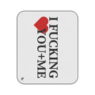 I Fucking Love You + Me | Mix Match Fun-Flirty Lovers’ Water-Resistant Blankets