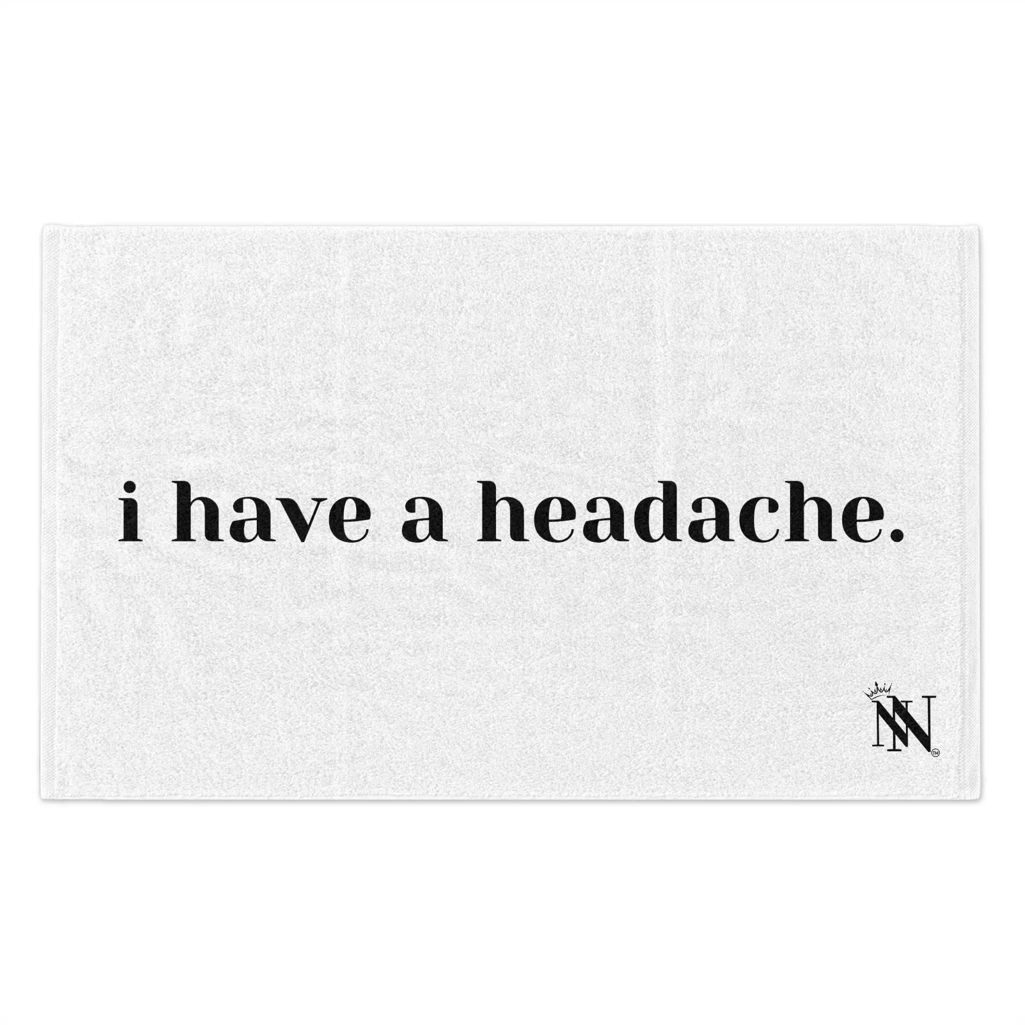 I Have a Headache | Mix & Match Soft Fun-Flirty Lovers’ Towels