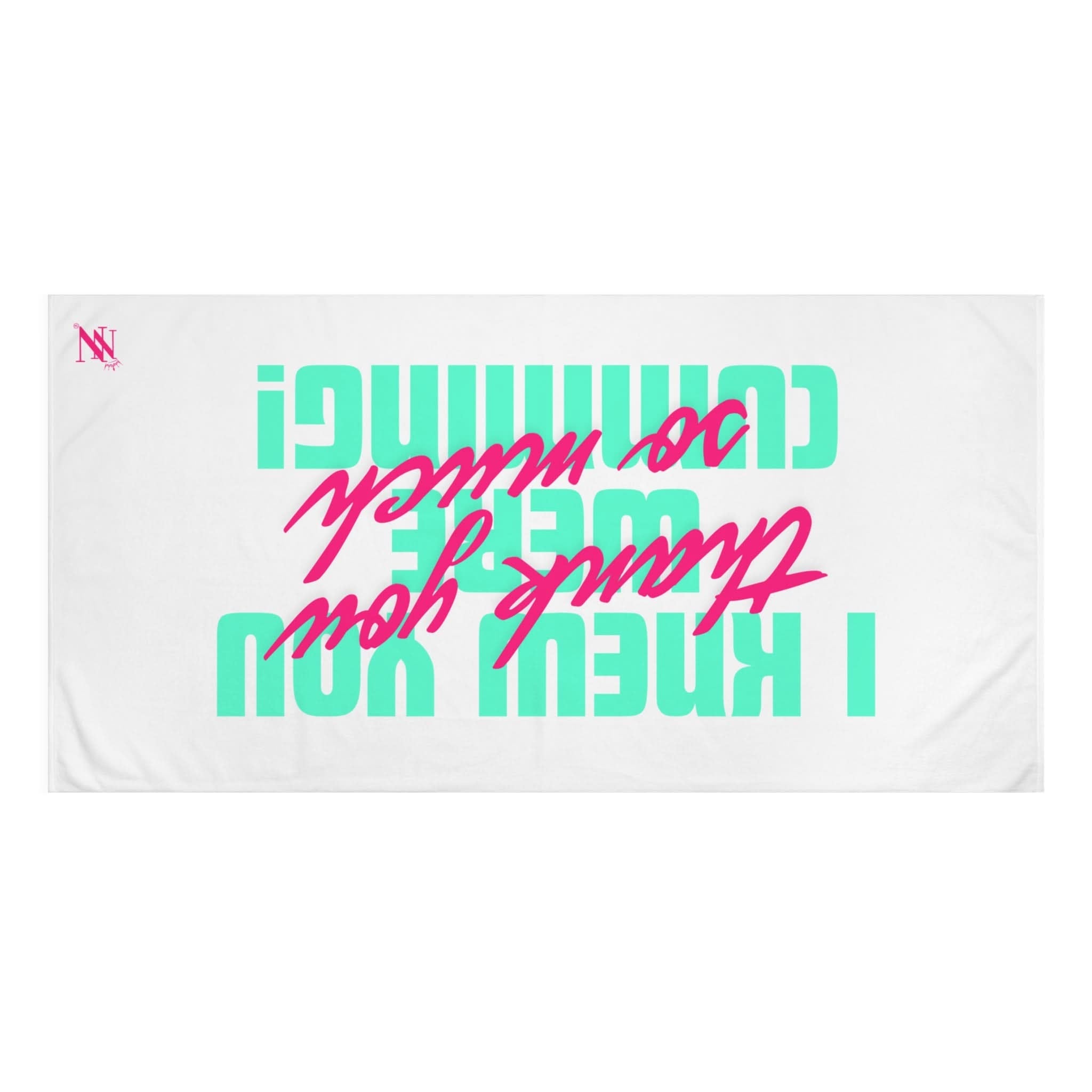 I Knew You Were Cumming | Mix & Match Naughty XL Fun-Flirty Lovers’ Towels
