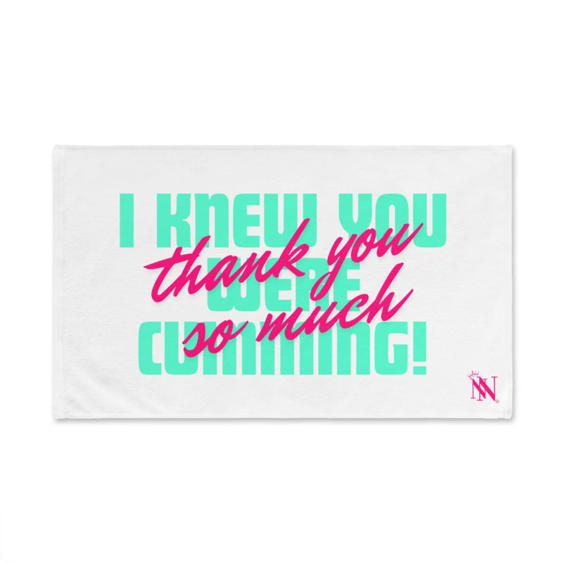 I Knew You Were Cumming | Mix & Match Original Fun-Flirty Lovers’ Towels
