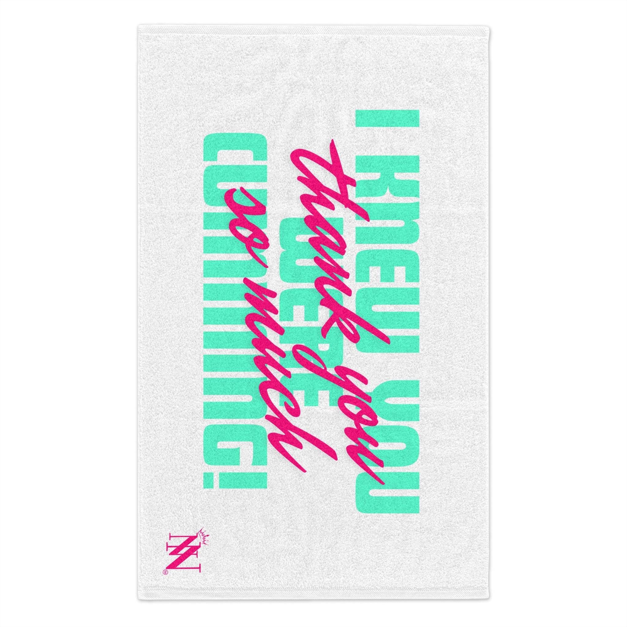 I Knew You Were Cumming! | Mix & Match Soft Fun-Flirty Lovers’ Towels