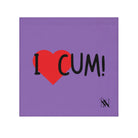 I Love Cum! Lavendar | Mix & Match Fun-Flirty Lovers’ Towels