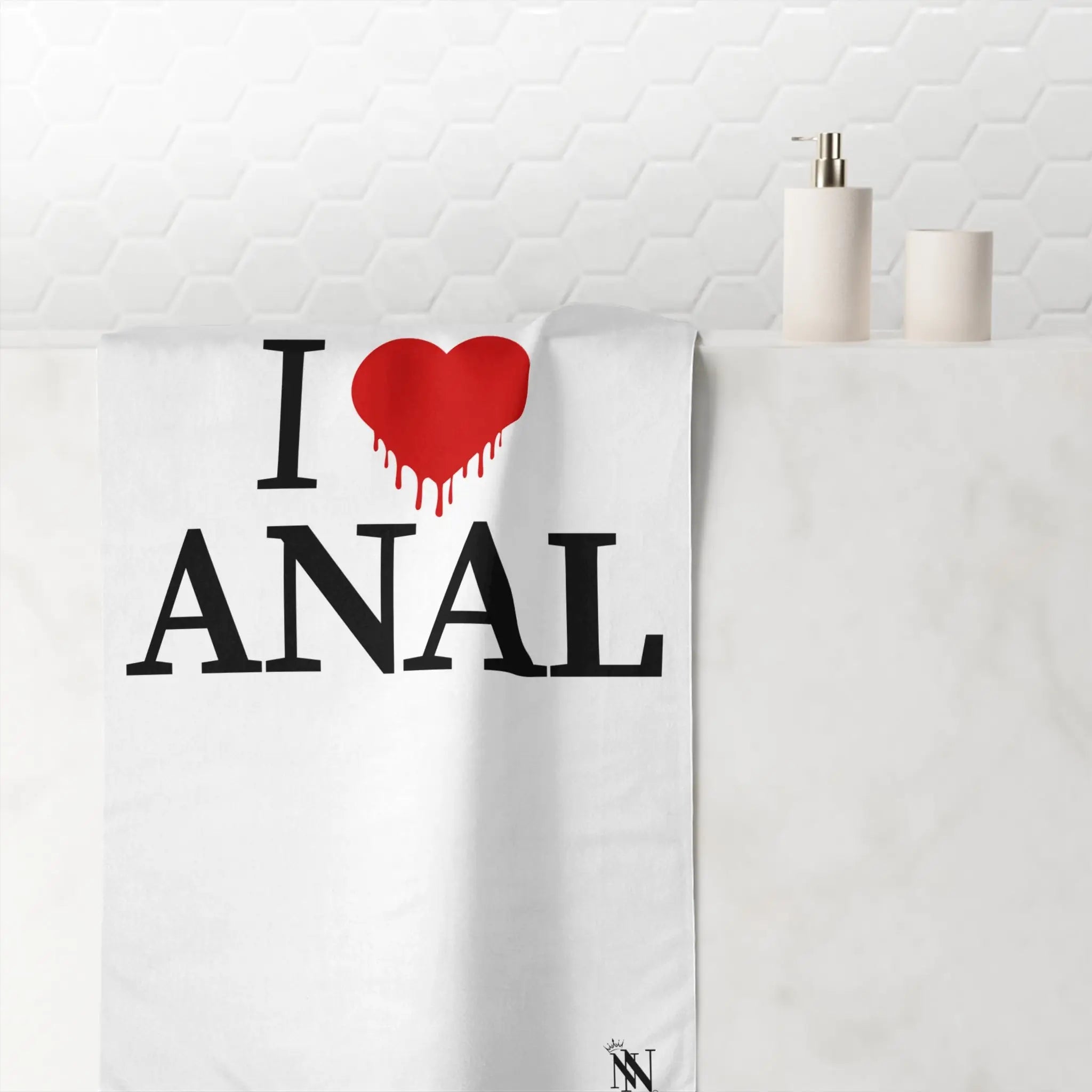I Love Dripping Anal | Mix & Match XL Fun-Flirty Lovers’ Towels
