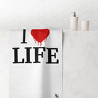 I Love Dripping Life | Mix & Match XL Fun-Flirty Lovers’ Towels