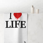I Love Dripping Life | Mix & Match XL Fun-Flirty Lovers’ Towels