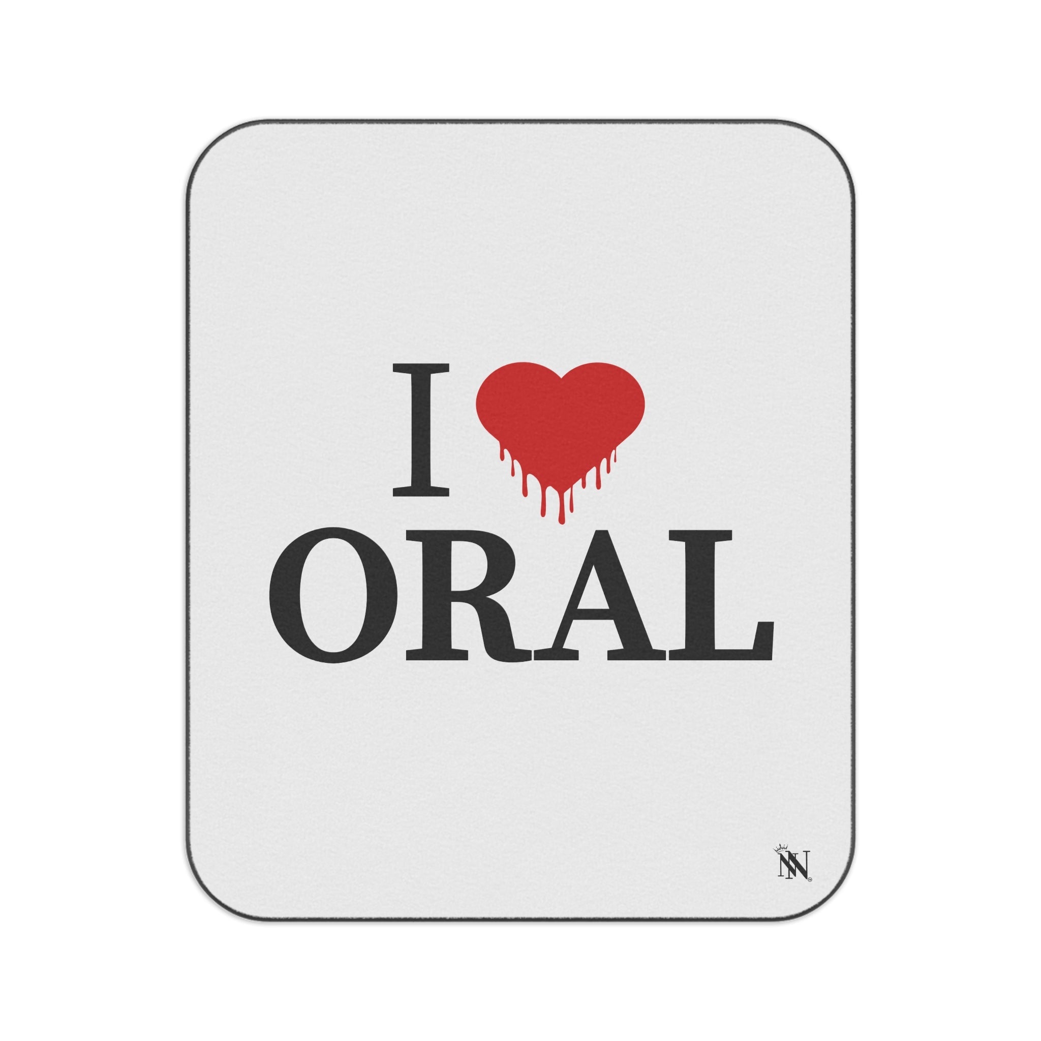 I Love Dripping Oral | Mix Match Fun-Flirty Lovers’ Water-Resistant Blankets