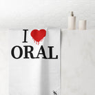 I Love Dripping Oral | Mix & Match XL Fun-Flirty Lovers’ Towels