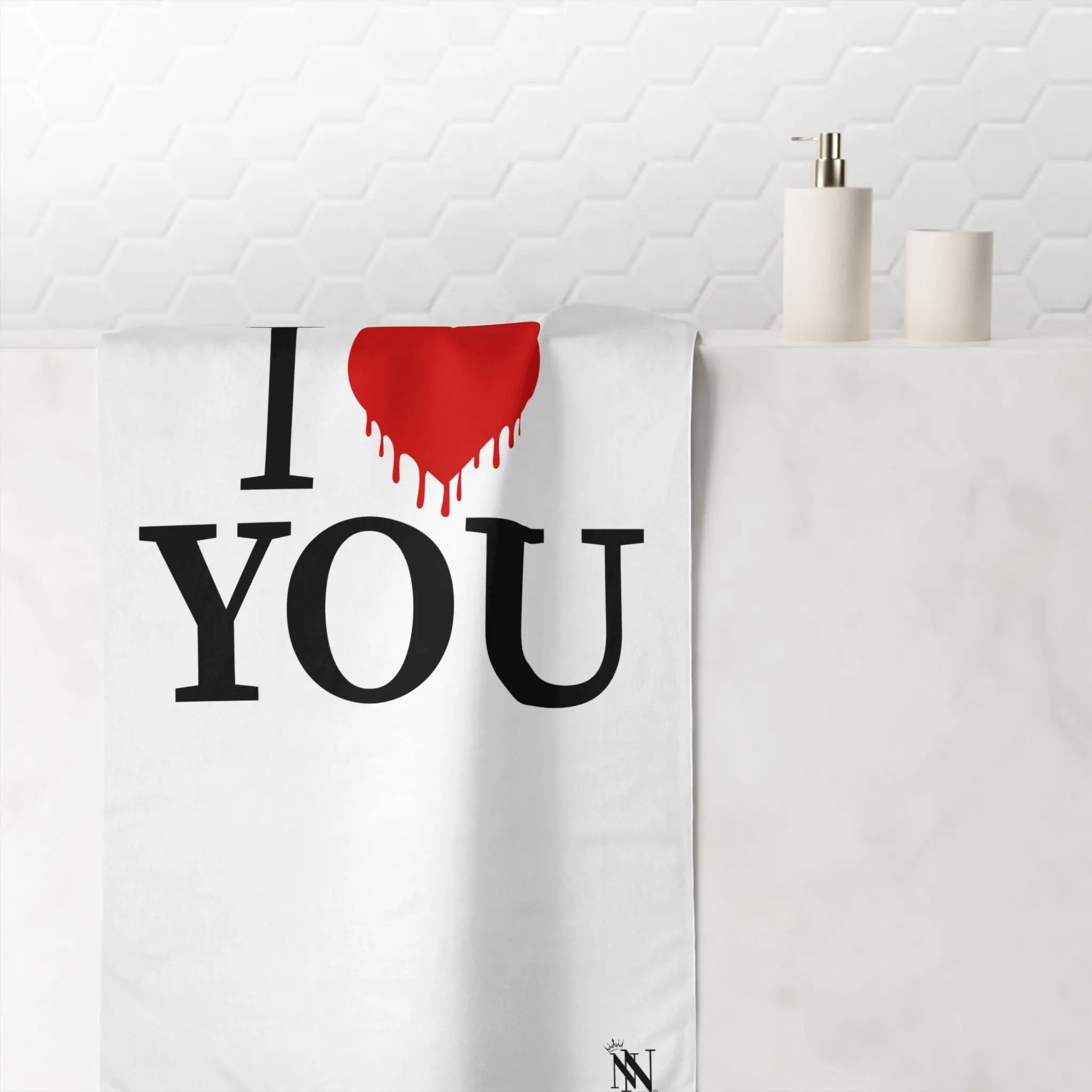 I Love Dripping You | Mix & Match XL Fun-Flirty Lovers’ Towels