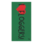 I Love Floggers! Green | Mix & Match XL Fun-Flirty Lovers’ Towels