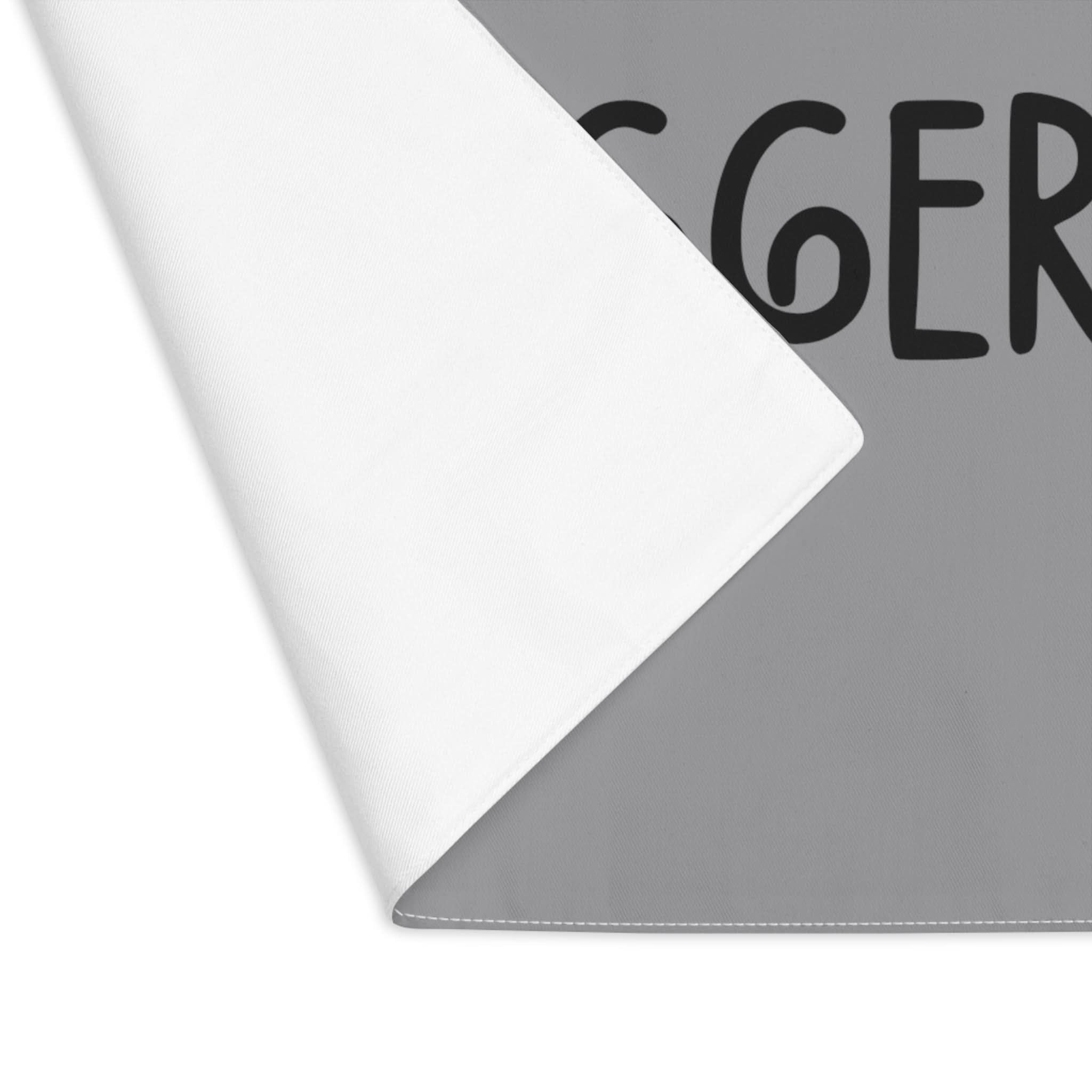 I Love Floggers Grey | Mix & Match Playful Fun-Flirty Lovers’ Toy Mats