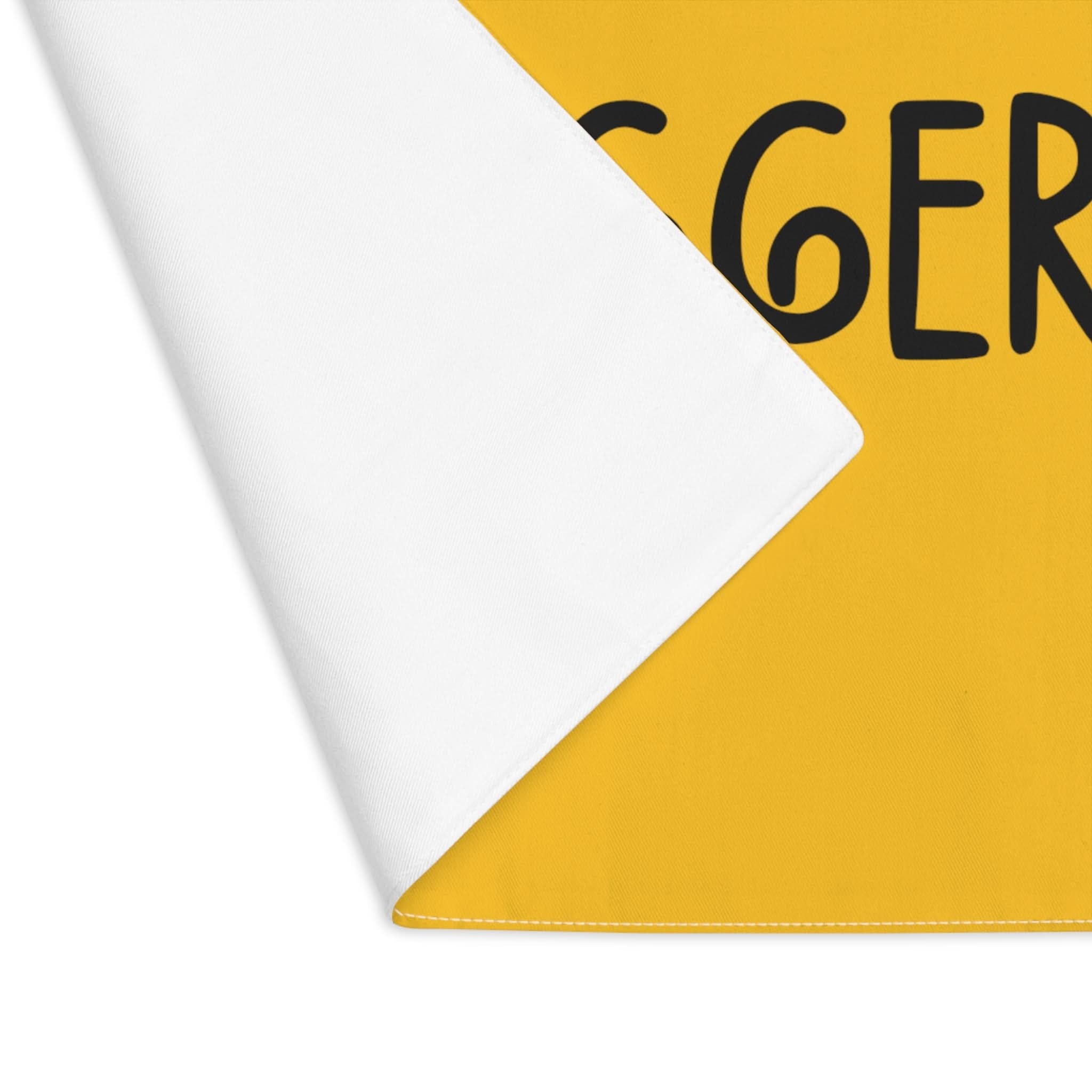 I Love Floggers Yellow | Mix & Match Playful Fun-Flirty Lovers’ Toy Mats