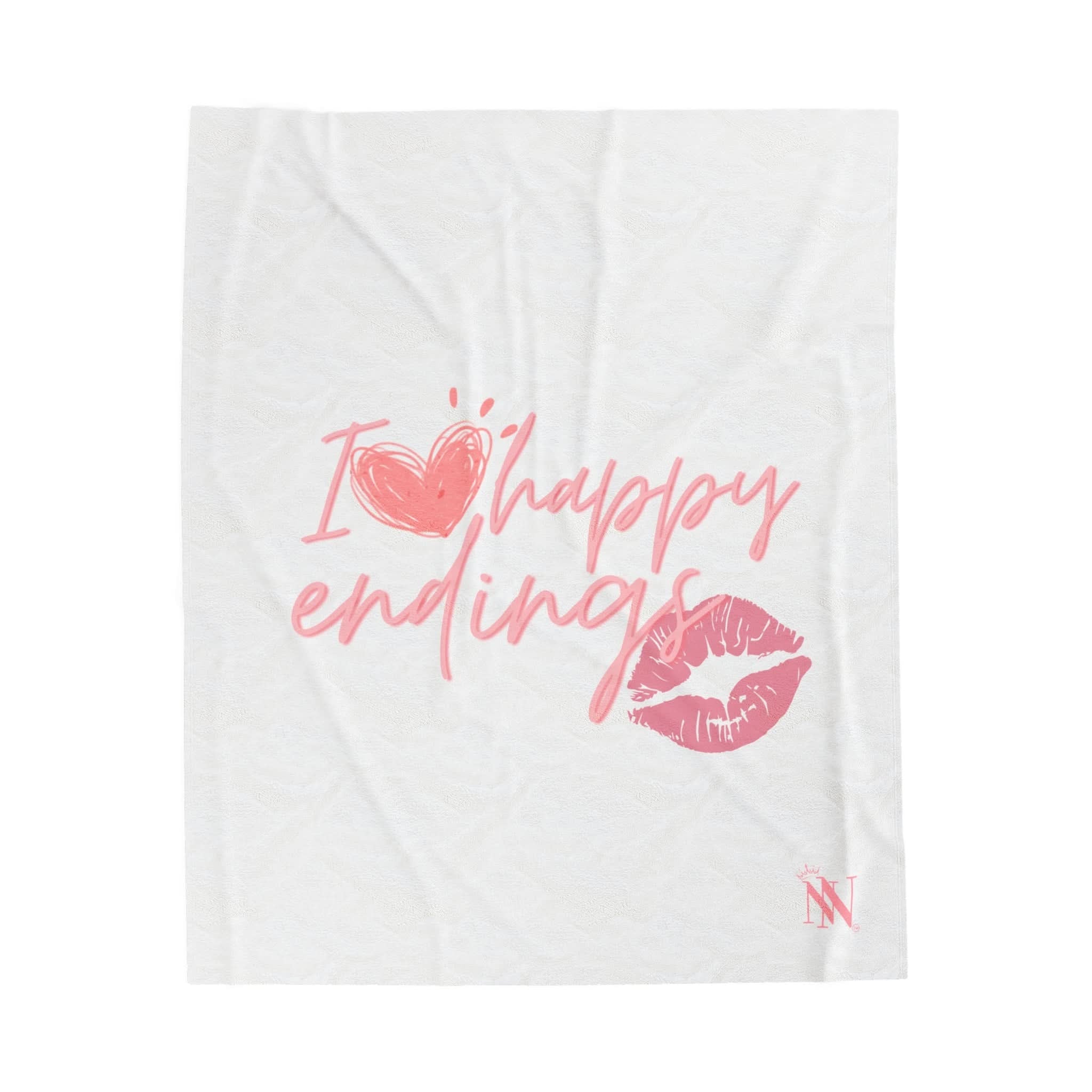 I Love Happy Endings | Mix & Match Fun-Flirty Lovers’ Blankets