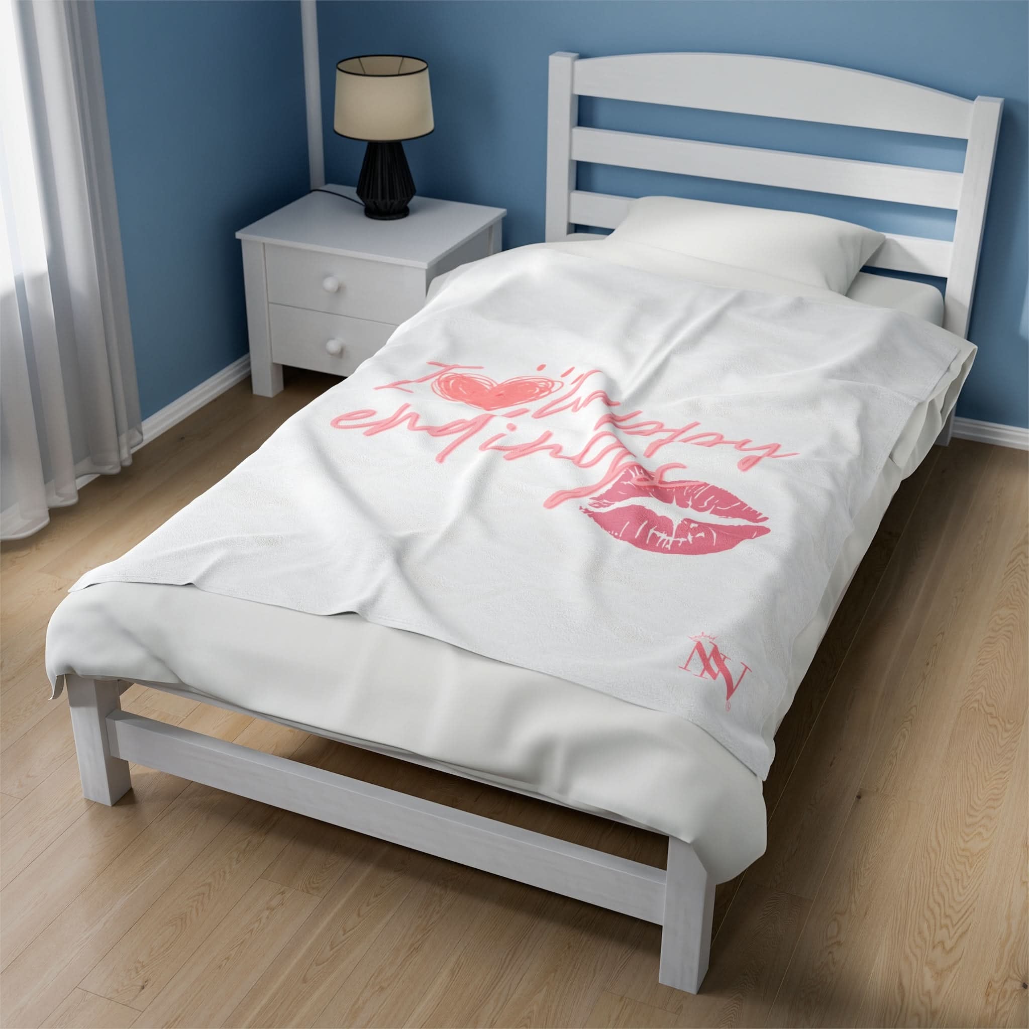 I Love Happy Endings | Mix & Match Fun-Flirty Lovers’ Blankets