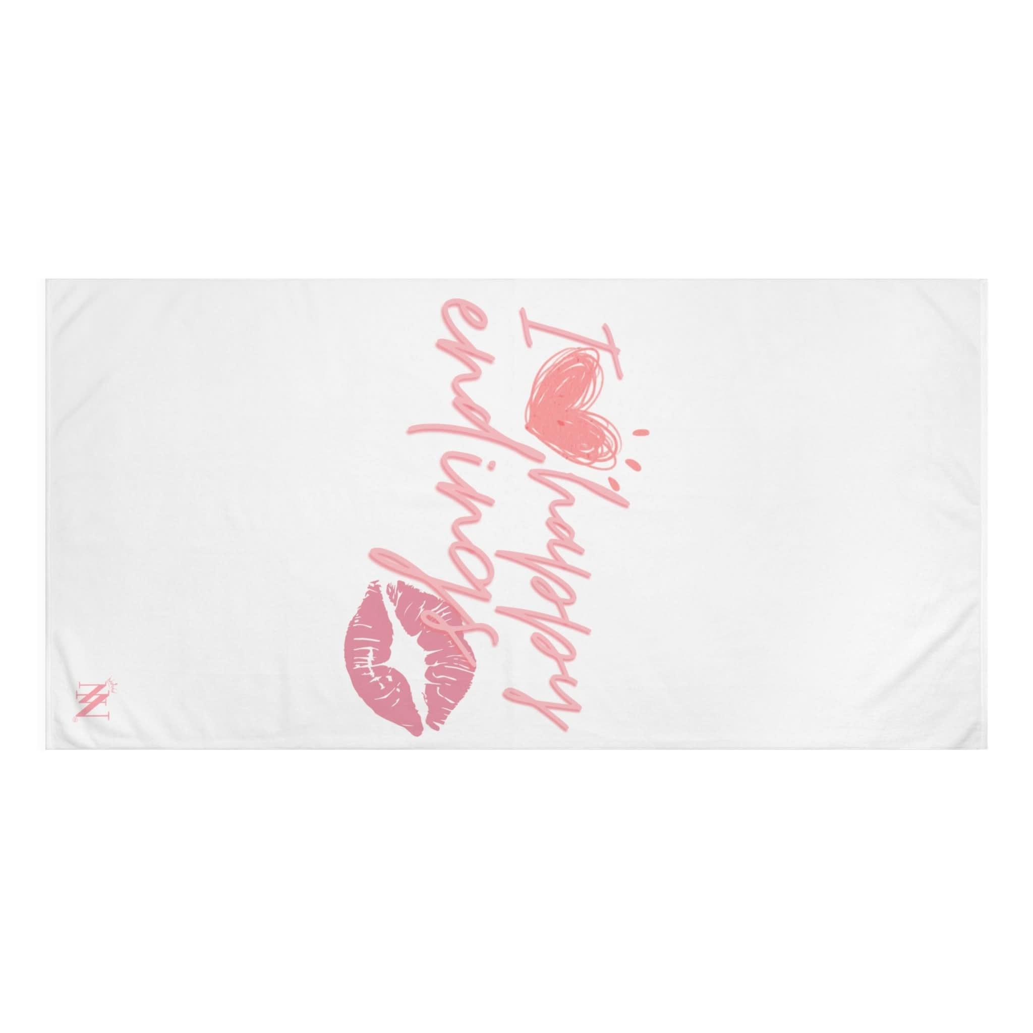 I Love Happy Endings | Mix & Match Naughty XL Fun-Flirty Lovers’ Towels