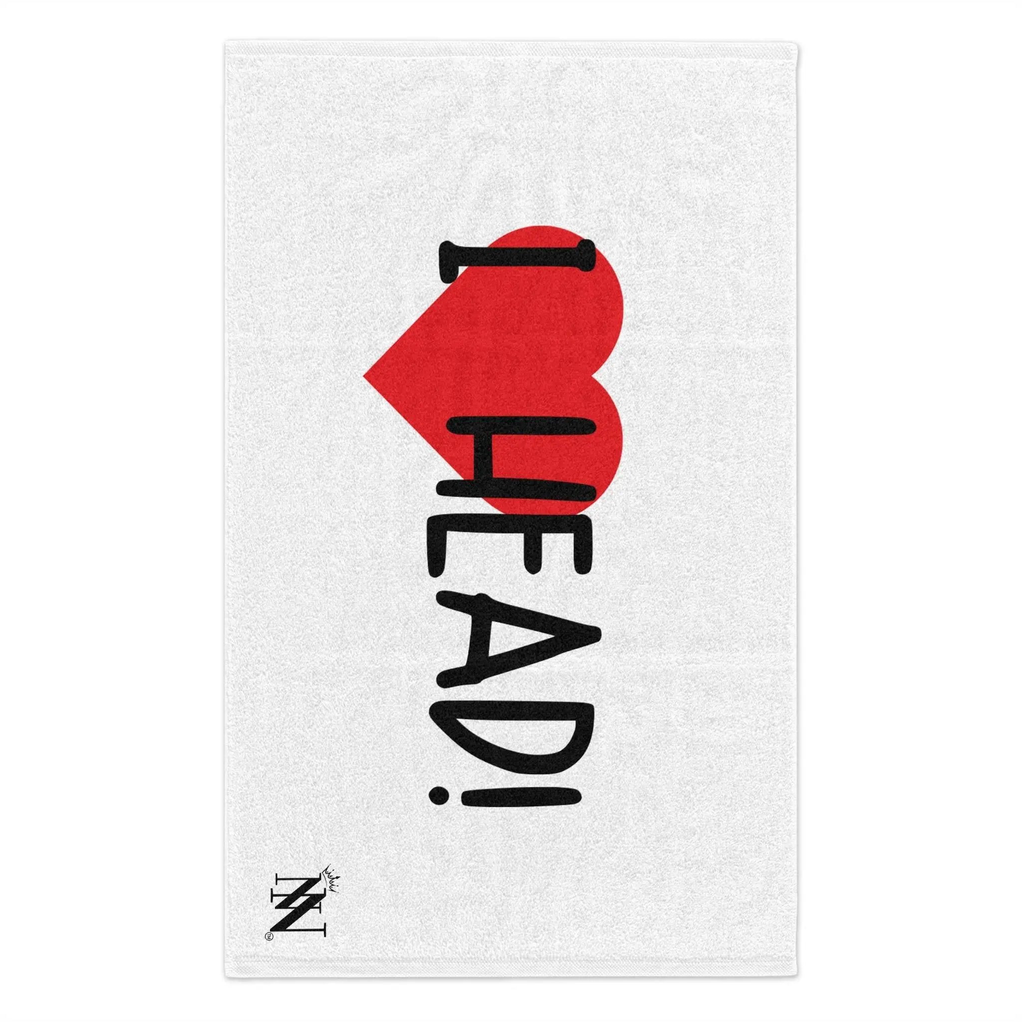 I Love Head | Mix & Match Soft Fun-Flirty Lovers’ Towels
