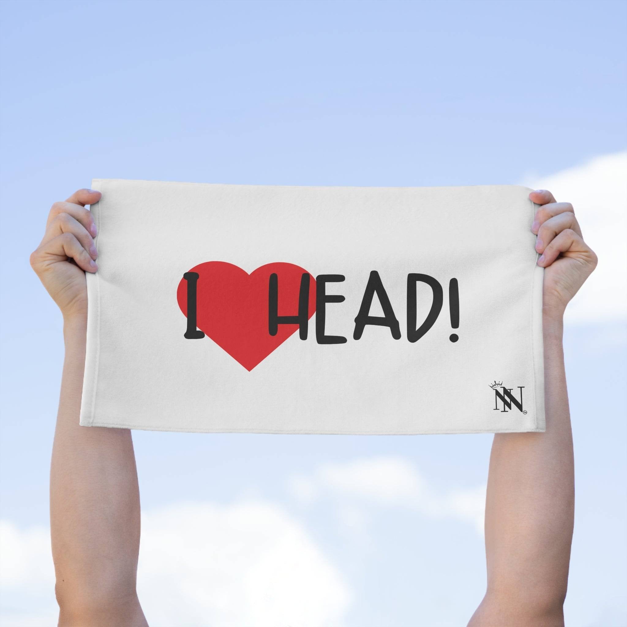 I Love Head | Mix & Match Soft Fun-Flirty Lovers’ Towels