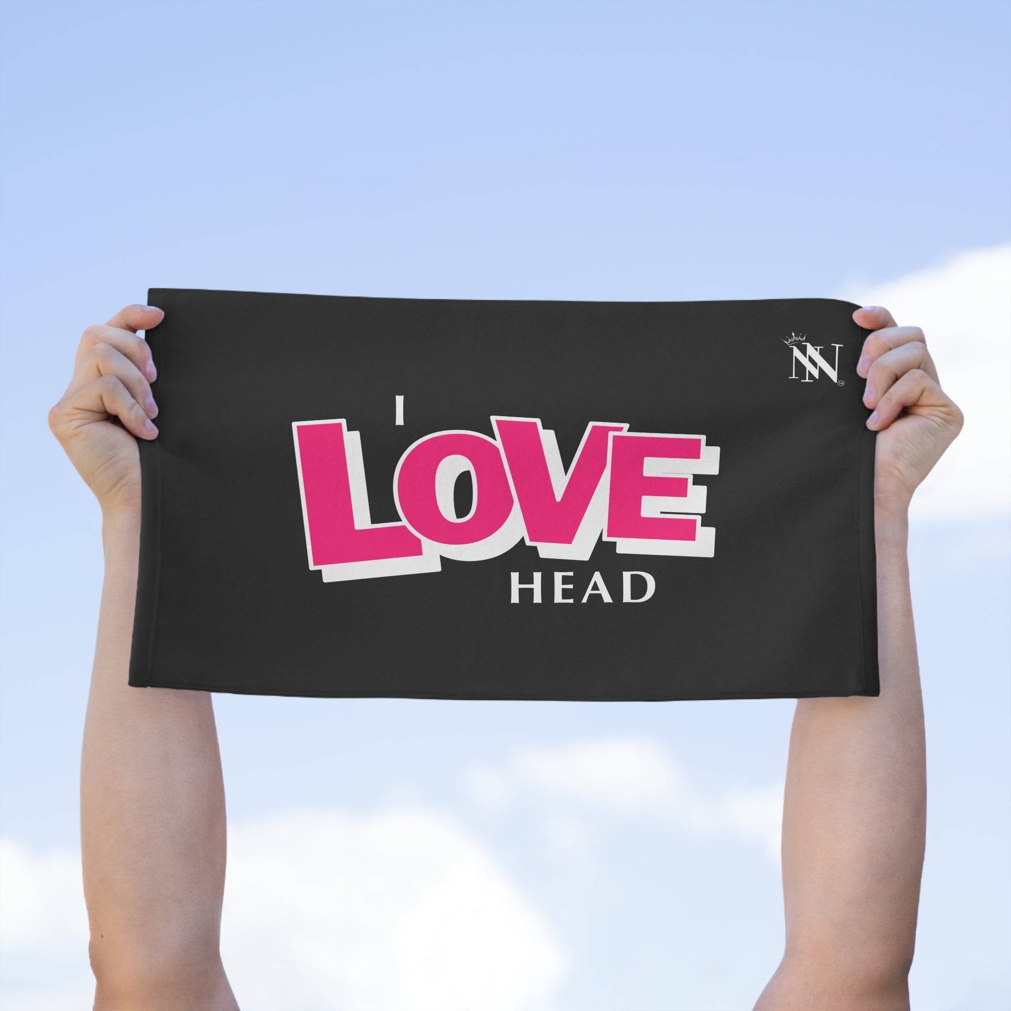 I Love Head | Mix & Match Fun-Flirty Lovers’ Towels