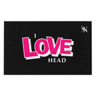 I Love Head | Mix & Match Fun-Flirty Lovers’ Towels