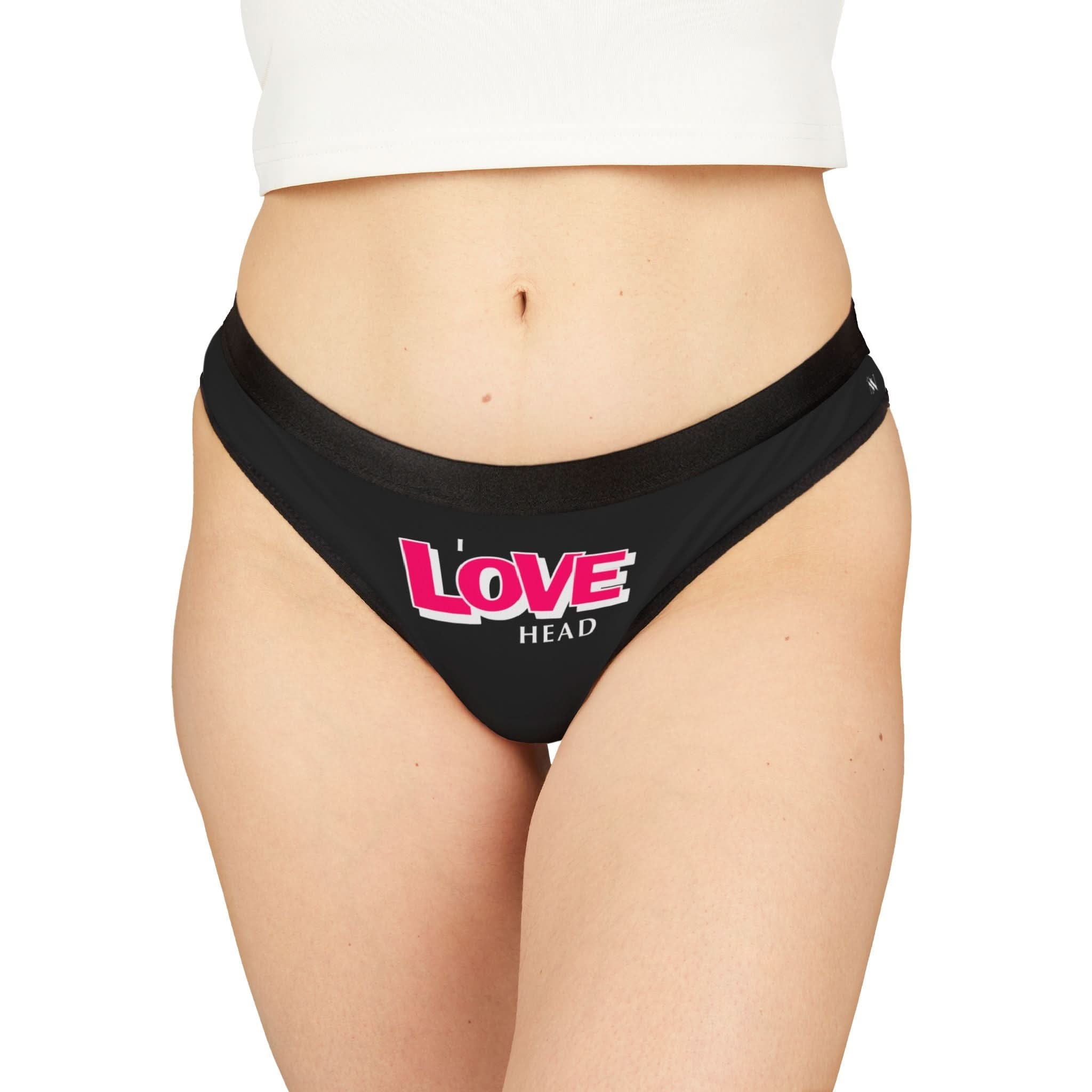 I Love Head Mix Match Women’s Thong Sex Panties | Playful Gifts