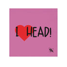 I Love Head! Pink | Mix & Match Lils’ Fun-Flirty Lovers’ Towels