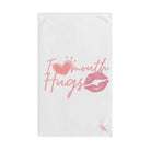 I Love Mouth Hugs | Mix & Match Original Fun-Flirty Lovers’ Towels