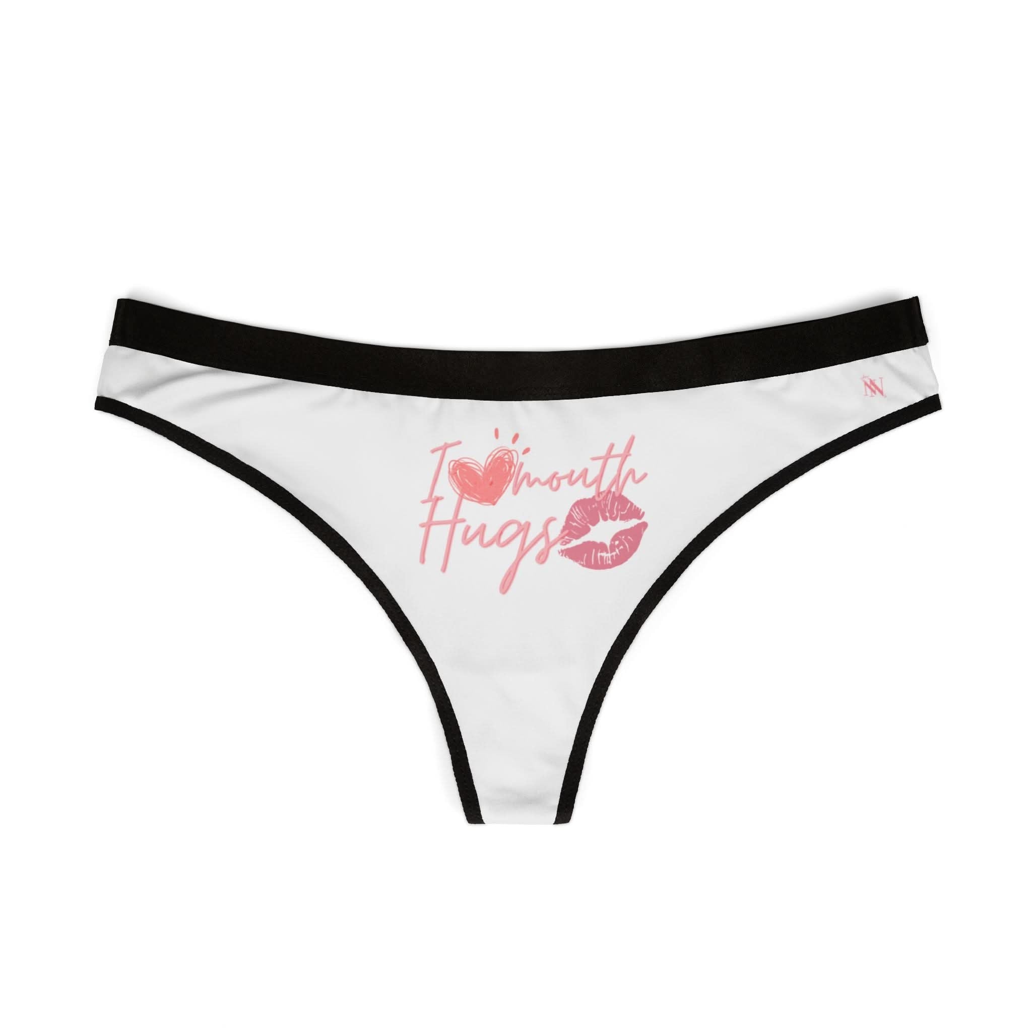 I Love Mouth Hugs | Mix & Match Women’s Fun-Flirty Lovers’ Thongs