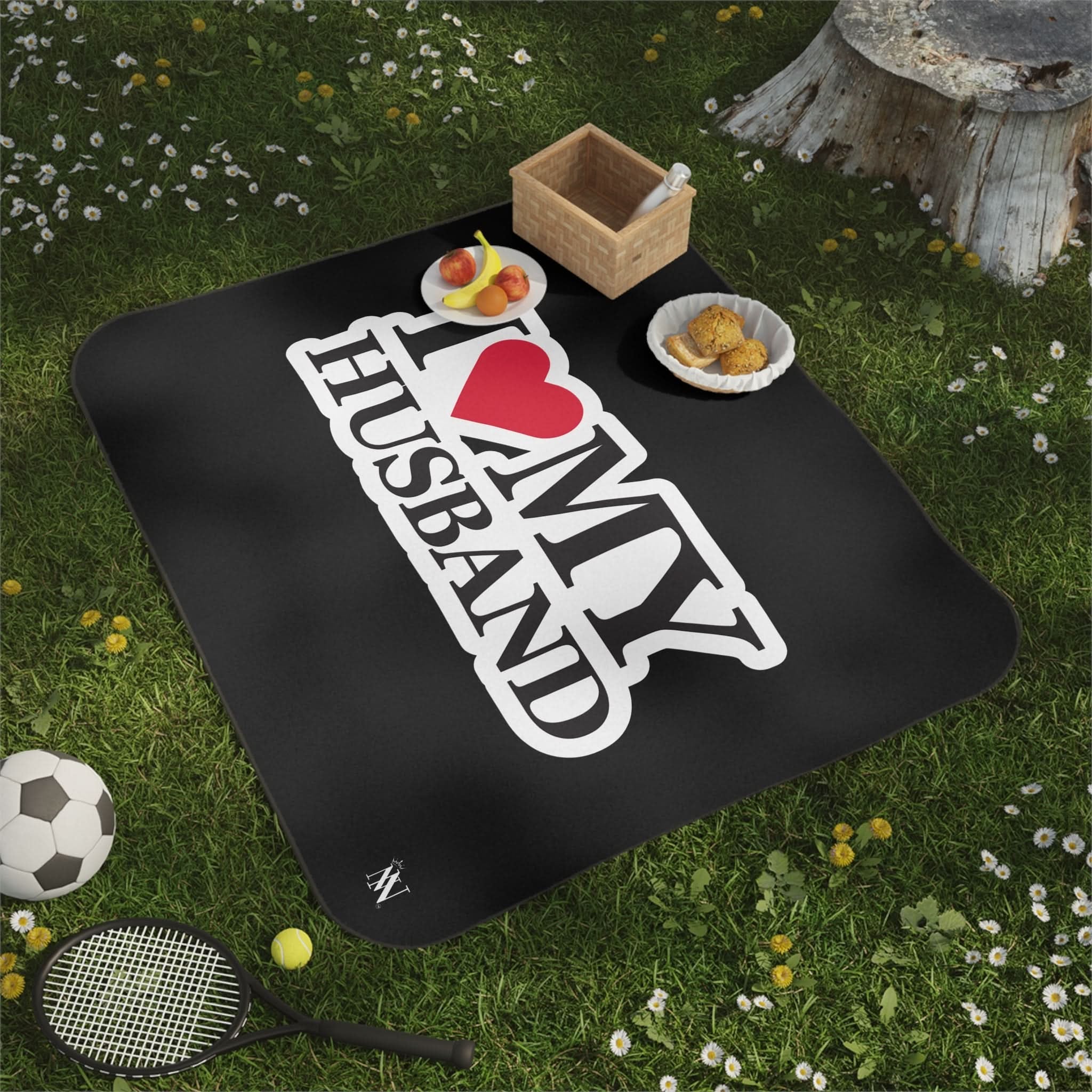 I Love My Husband | Mix Match Fun-Flirty Lovers’ Water-Resistant Blankets