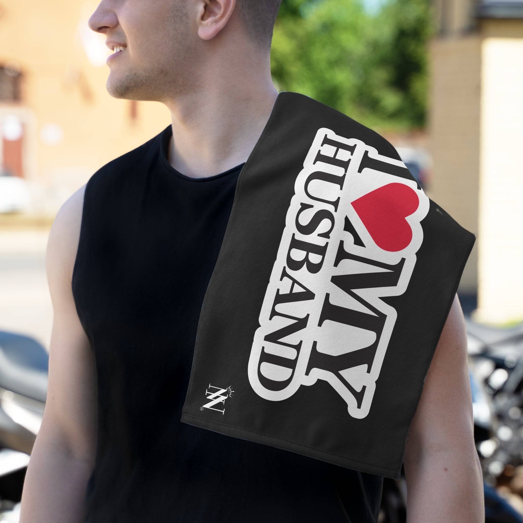 I Love My Husband | Mix & Match Soft Fun-Flirty Lovers’ Towels