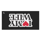 I Love My Wife | Mix & Match Naughty XL Fun-Flirty Lovers’ Towels