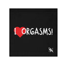 I Love Orgasms! Black | Mix & Match Lils’ Fun-Flirty Lovers’ Towels